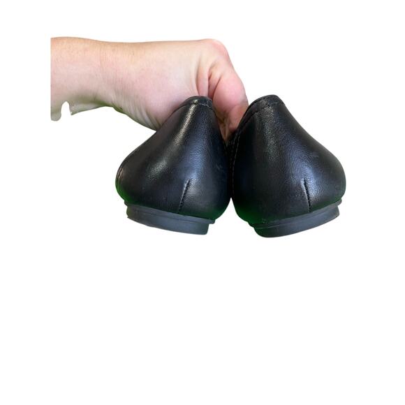 Vionic Caroll Leather Ballet Flats Orthotic Comfort Work Shoes Sz 10 - Picture 4 of 9